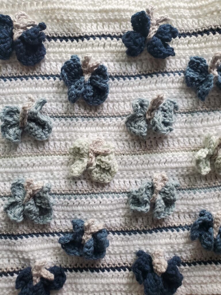 Crochet Butterfly Stitch