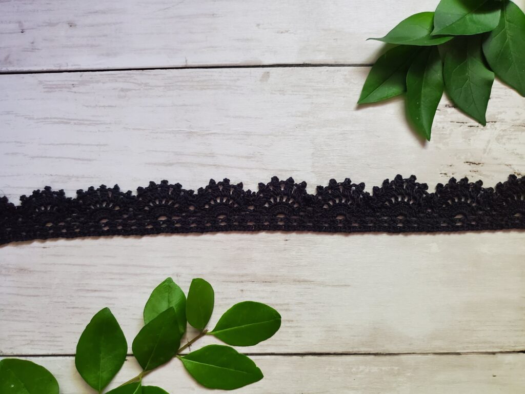 Gothic Crochet Lace Edging