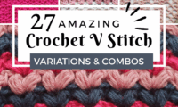 27 Amazing Crochet V Stitch