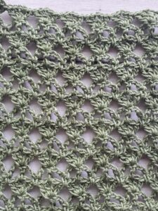 Crochet Double V Stitch Lace