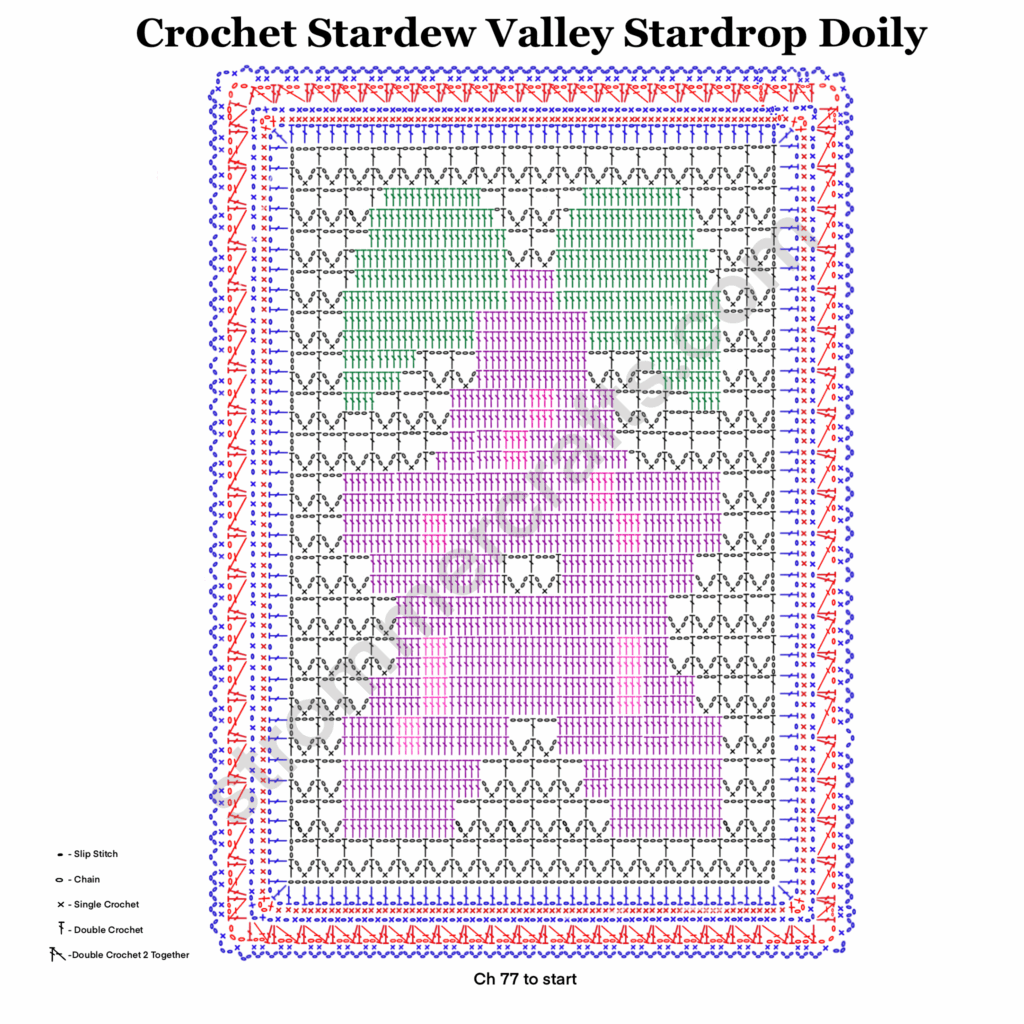 Crochet Stardew Valley Stardrop