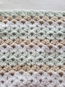 Crochet V Cluster Stitch