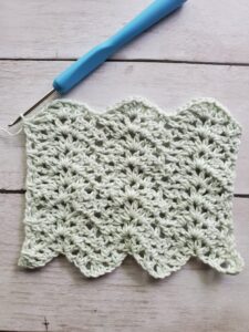 Crochet V Stitch Ripple Stitch