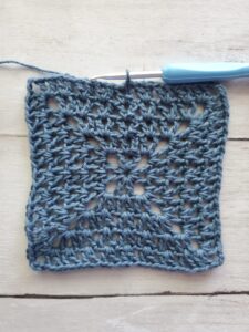 Crochet V Stitch Square