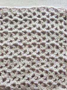 Double Crochet Wide V Stitch