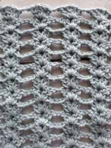 Lacy Double V Stitch