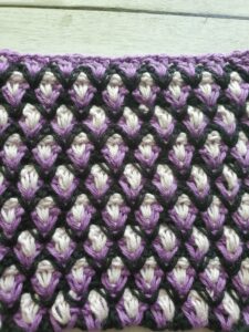 Nesting Crochet V Stitch