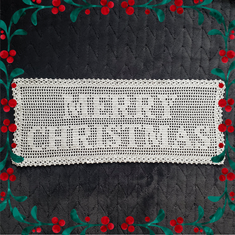 Crochet Christmas Doily