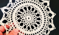 Small Crochet Doily Pattern Sacred Window