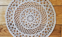 Beautiful Crochet Doily Crosswind Lace Doily
