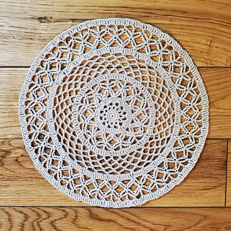 Beautiful Crochet Doily Crosswind Lace Doily