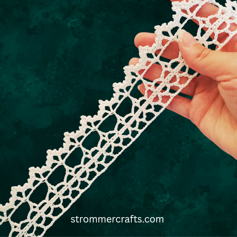 Gorgeous Crochet Lace Edging