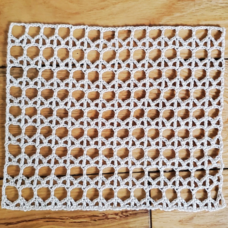 Crochet Lace M Mesh Stitch