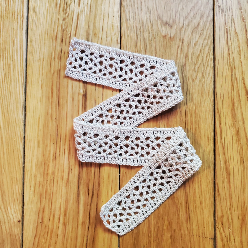 Crochet Lace Tape Pattern Simple Easy