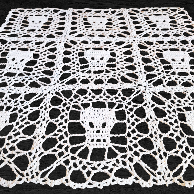 Crochet Skull Pattern Lace of the Dead