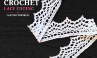 Pointed Crochet Lace Edging