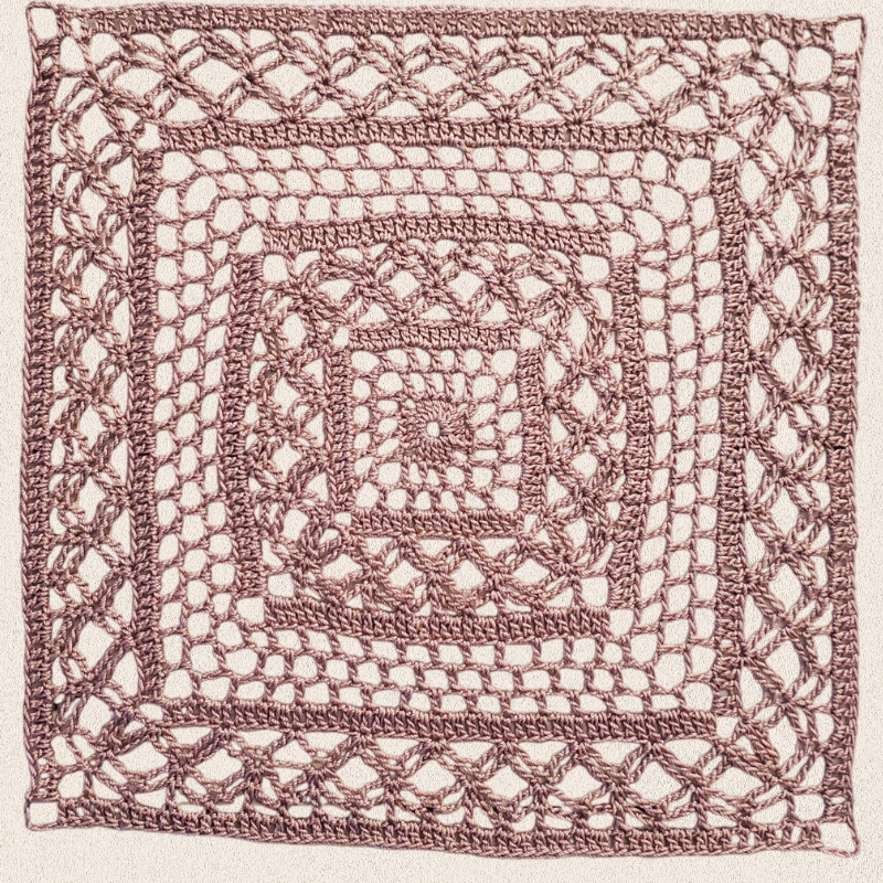 Crochet Lace Square